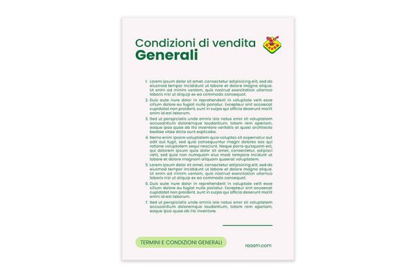 Condizioni di vendita generali