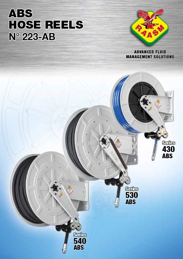 ABS HOSE REELS CATALOGUE NO. 223-AB