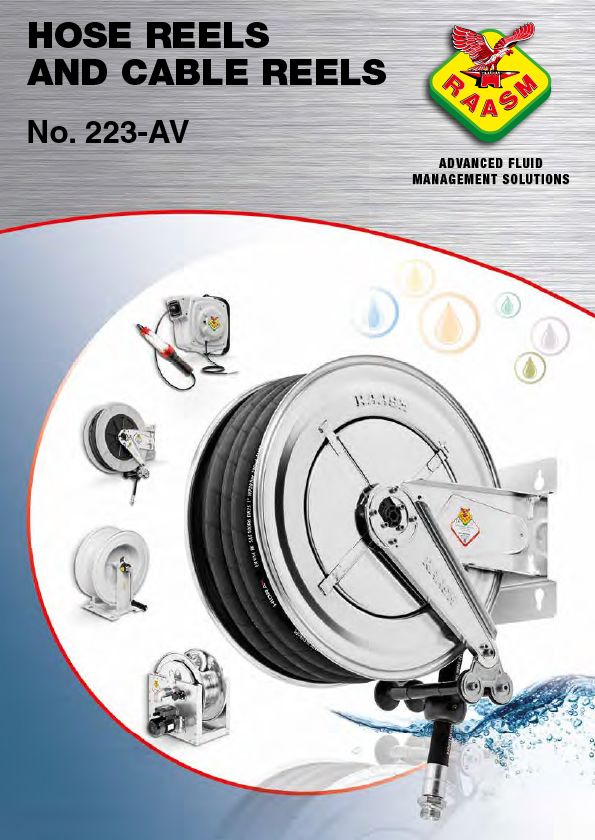 HOSE REELS AND CABLE REELS CATALOGUE NO. 223-AV