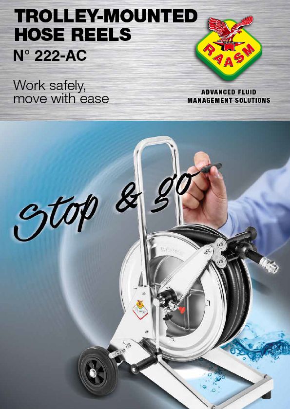 TROLLEY MOUNTED HOSE REELS